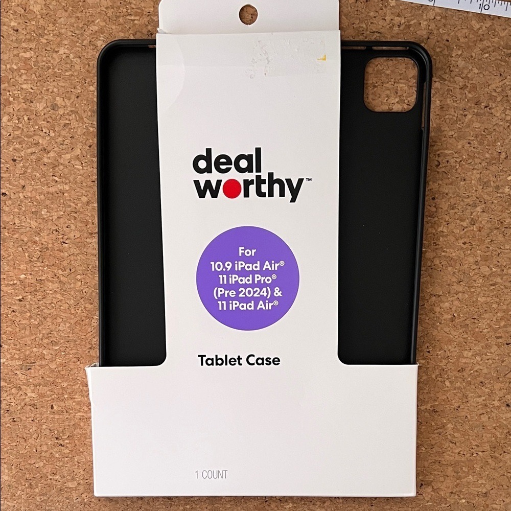 Dealworthy Tablet Case iPad Air 10.9 11 Pro Black NEW‎ Slim Protective Cover